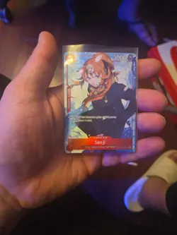 Sanji OP10-005 parallel Super Rare Royal Blood One Piece TCG Card - Image 5