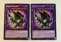 2x Dark Paladin 1st Edition Secret Rare BLMM-EN008 Yugioh Tcg - Image 1