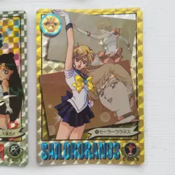 Sailor Moon Card  Holo Foil PRISM ×5 AMADA Carddass BANDAI Naoko Takeuchi EX VTG - Image 6