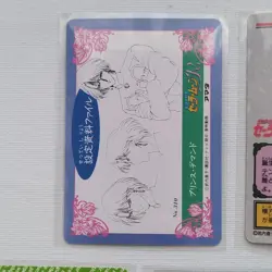Sailor Moon Card  Holo Foil PRISM ×5 AMADA Carddass BANDAI Naoko Takeuchi EX VTG - Image 8