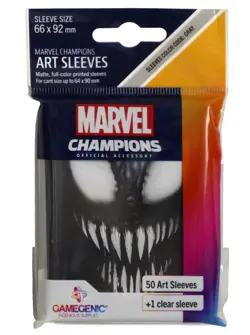 Marvel Champions The Card Game Venom Art Sleeves LCS LCG 51 Pack Spider-Man New - Image 3