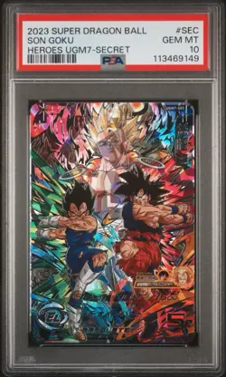RESERVE !! Son Goku UGM7-SEC 2023 Super Dragon Ball Heroe card Japanese - Image 1