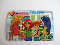Pokemon Pocket Monsters Japanese Foil Story Sticker Card 1998 FRIENDS #120 Misty - Image 3