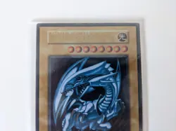 Yugioh Blue Eyes White Dragon Stainless Steel Card 20th Anniversary Limited Rare - Image 8