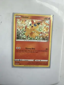 Victini 5/15 2022 Mcdonald's Promo Holo Rare Pokemon Card Pokémon TCG NM - Image 1