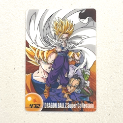 60M74 Son Gohan Goku Trunks Japanese Dragon Ball Morinaga Wafer Card 472 - Image 3