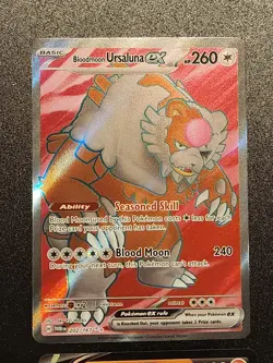 Ursaluna V and Bloodmoon Ursaluna Ex Lot of 2 Cards Pokemon TCG - Image 6