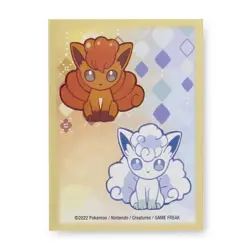 Pokemon Center EXCLUSIVE Vulpix Seasons Card Sleeves -65 Sleeve Package -Sealed - Image 5