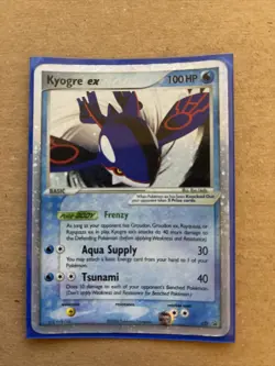 Kyogre ex 037 Promo Holo Pokemon Card - Image 3