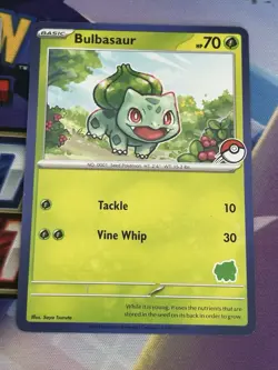 POKÉMON TCG BULBASAUR (BLUE BORDER) CARD MY FIRST BATTLE BULBASAUR DECK ENGLISH - Image 1