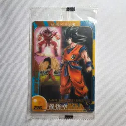 S0378 Son Goku 136 Japanese Dragon Ball Morinaga Wafer Card Sealed - Image 1