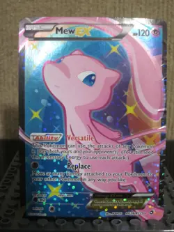 Pokemon Card - Mew EX (Full Art) RC24/RC25 Legendary Treasures Holo Rare (B) - Image 5