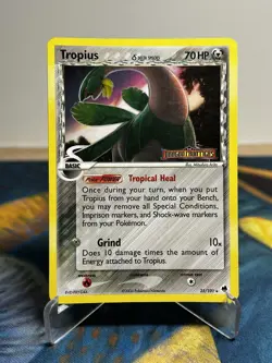 Tropius 23/101 Stamped Reverse Holo Rare EX Dragon Frontiers Delta Species Card - Image 1