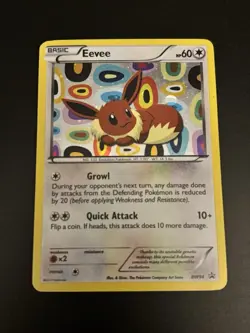 Lot Of 4 Eevee Pokemon Promo Cards From 2013 - Image 2