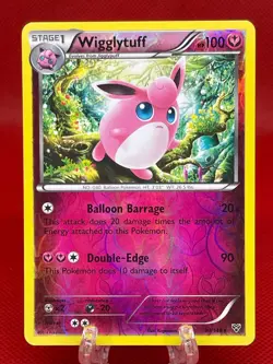 Pokémon TCG Wigglytuff 90/146 Reverse Holo Rare X&Y Base Set English Card 2014 - Image 1