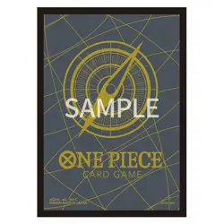 US Seller: One Piece Card Game Event Exclusive Sleeve, Black Gold - Image 1