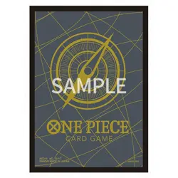 US Seller: One Piece Card Game Event Exclusive Sleeve, Black Gold - Image 2