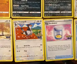 Lot of 26 Pokemon Go Cards 5 holo and 21 common All M/NM !SHIPS FAST! - Image 9