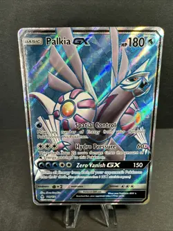 Pokémon TCG Palkia GX Full Art Holo Card 119/131 SM Forbidden Light Full Art NM - Image 1
