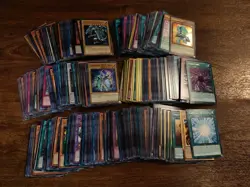 YuGiOh Near Mint 500 Card Lot Collection with vintage and foils - Image 1
