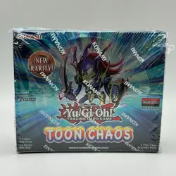 Yugioh Toon Chaos Booster Box 24 Packs 1st Edition Factory Sealed English TCG - Image 1