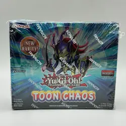 Yugioh Toon Chaos Booster Box 24 Packs 1st Edition Factory Sealed English TCG - Image 4