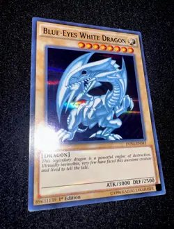 🔥 YUGIOH • BLUE EYES WHITE DRAGON • ULTRA RARE • 1st • DUSA-EN043 • NM 🔥 - Image 9