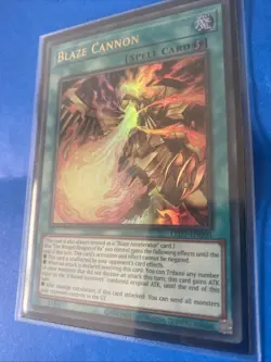 Yu-Gi-Oh LED7-EN005 Blaze Cannon Ultra Rare 1st Edition Near Mint Condition - Image 2