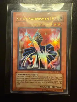 Yu-Gi-Oh Silent Swordsman LV7 WC5-EN001 Ultra Rare Unlimited Light Play/NM - Image 8