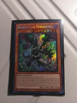 Yugioh! Diabellstar Vengeance ALIN-EN011 Secret Rare 1st Ed NM/MINT - Image 1