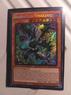 Yugioh! Diabellstar Vengeance ALIN-EN011 Secret Rare 1st Ed NM/MINT - Image 3