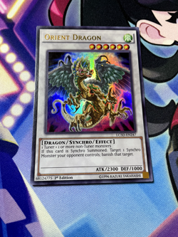 Yugioh Orient Dragon LC5D-EN247 Ultra Rare 1st Edition Near Mint - Image 4