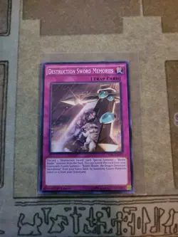 YUGIOH DESTRUCTION SWORD MEMORIES COMMON 1ST ED NM (MP17,TDIL) - Image 1