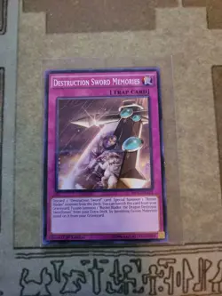 YUGIOH DESTRUCTION SWORD MEMORIES COMMON 1ST ED NM (MP17,TDIL) - Image 2
