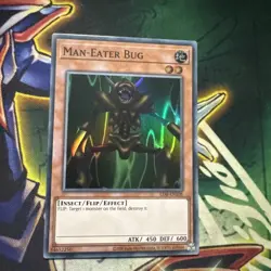 Yugioh! Man-Eater Bug LOB-EN108 Super Rare Unlimited NM - Image 3