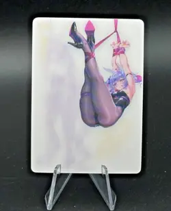 Hatsune Miku | 3D hologram tranform DOUJIN waifu Card ccg - Image 1