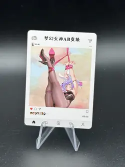 Hatsune Miku | 3D hologram tranform DOUJIN waifu Card ccg - Image 3