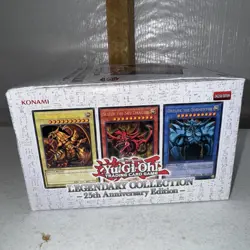 Konami Yu-Gi-Oh! TCG Legendary Collection 25th Anniversary Display Case- 5 Boxes - Image 2