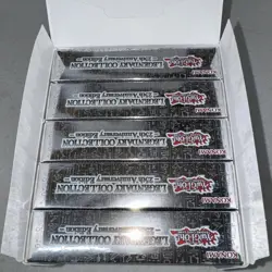 Konami Yu-Gi-Oh! TCG Legendary Collection 25th Anniversary Display Case- 5 Boxes - Image 6
