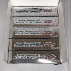Konami Yu-Gi-Oh! TCG Legendary Collection 25th Anniversary Display Case- 5 Boxes - Image 4