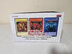 Konami Yu-Gi-Oh! TCG Legendary Collection 25th Anniversary Display Case- 5 Boxes - Image 3