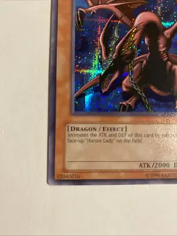 Unlimited Edition Harpie's Pet Dragon FMR-002 Forbidden Memories Yu-Gi-Oh  TCG - Image 3
