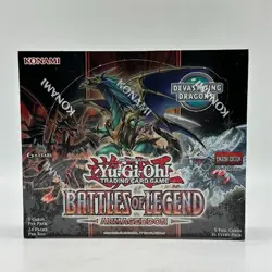 Yugioh Battles of Legend - Armageddon 1st Edition Booster Box - Factory Sealed - Image 1
