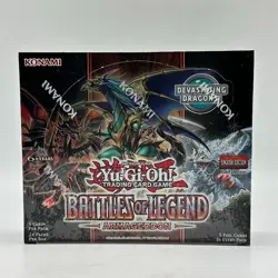 Yugioh Battles of Legend - Armageddon 1st Edition Booster Box - Factory Sealed - Image 4