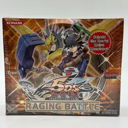 Yugioh 5D's Raging Battle Unlimited Booster Box (24 Packs) Factory Sealed Eng - Image 1