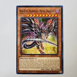 Red-Eyes Darkness Metal Dragon - LDS1-EN004 - Common - HP - 1st ed - Yugioh - Image 1