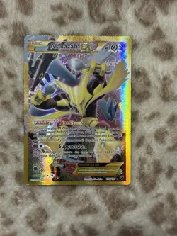 Pokemon Card TCG Alakazam EX Fates Collide 125/124 Full Art Secret Rare Card NM - Image 1