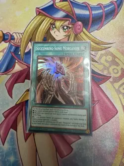 Yu-Gi-Oh! Succumbing-Song Morganite ROTA-EN065 Super Rare - Image 1