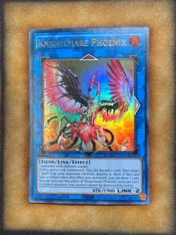 Yugioh Knightmare Phoenix MAMA-EN071 Ultra Rare 1st Ed NM - Image 2