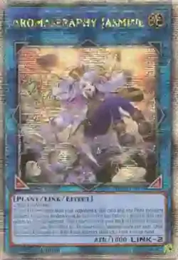 Yugioh! LP Aromaseraphy Jasmine - BLTR-EN093 - Quarter Century Secret Rare - 1st - Image 1